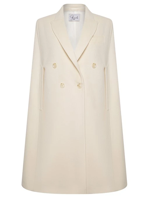 Кейп из шерсти и кашемира SHERVARLI OFFICIAL