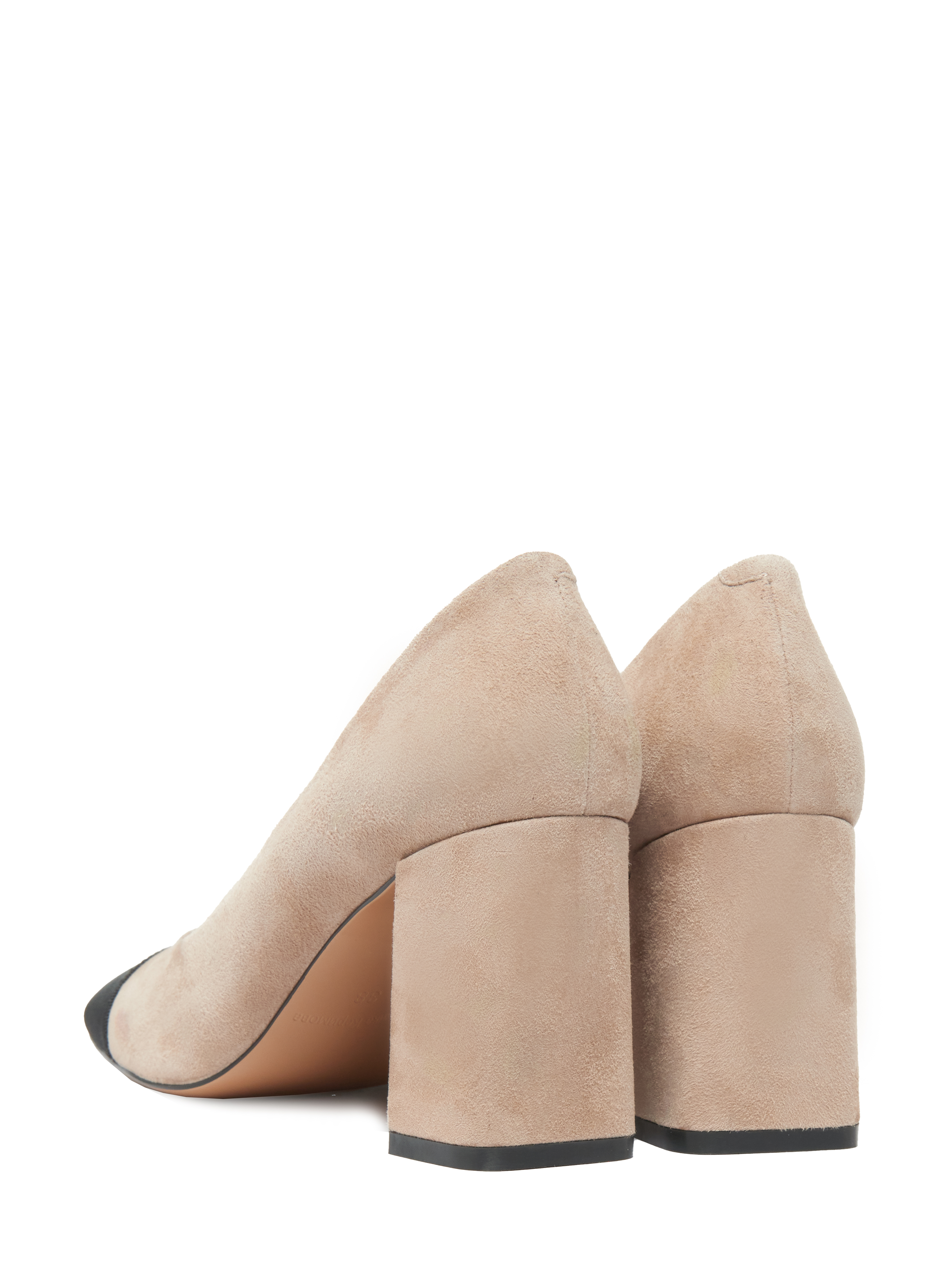 Туфли замшевые