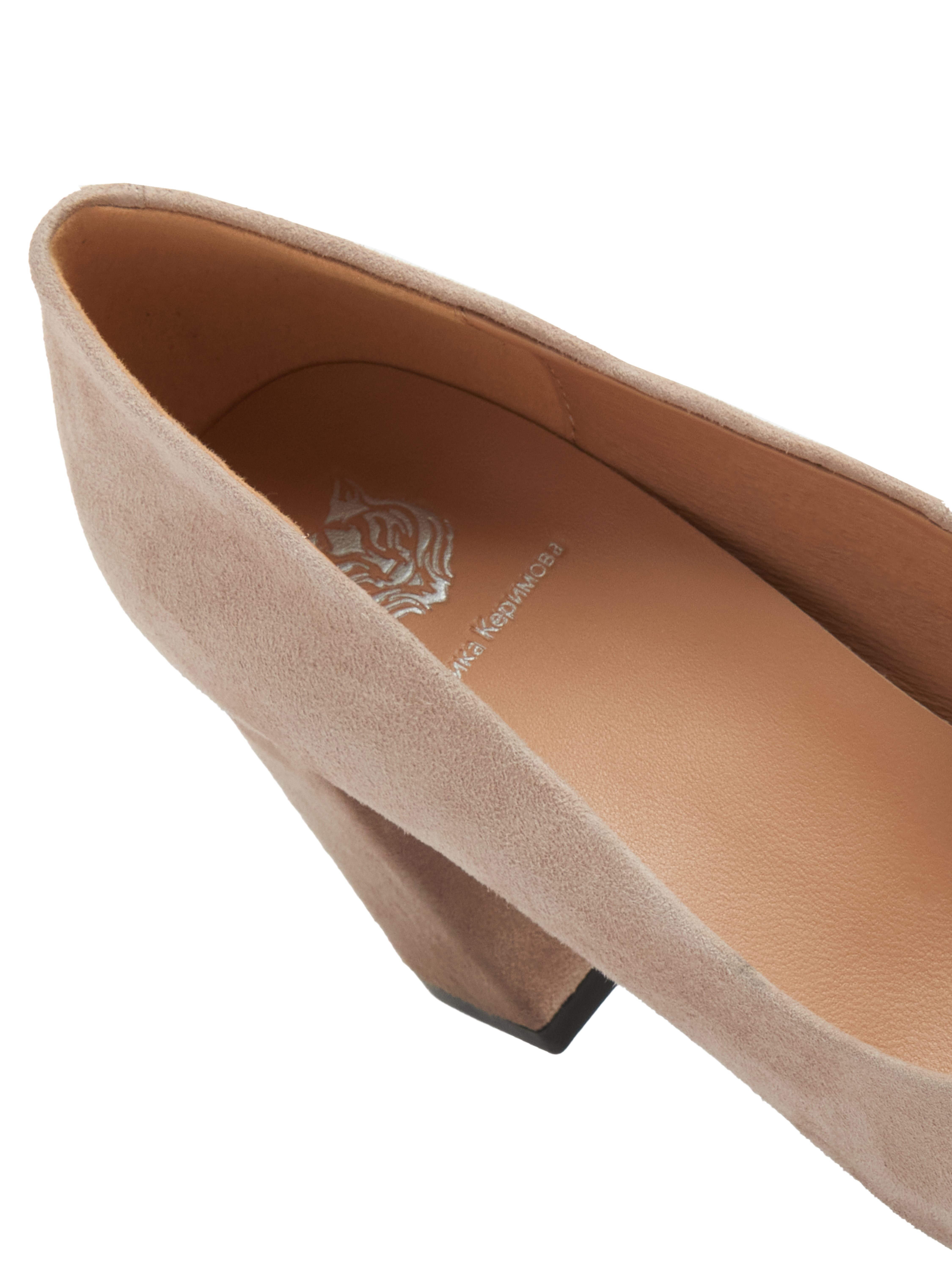 Туфли замшевые