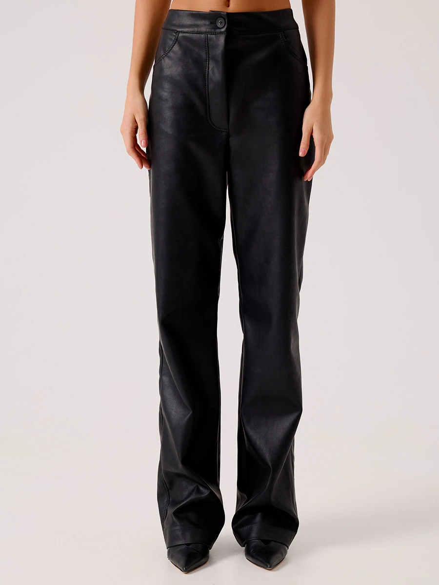 Брюки «Дорогая редакция» из экокожи