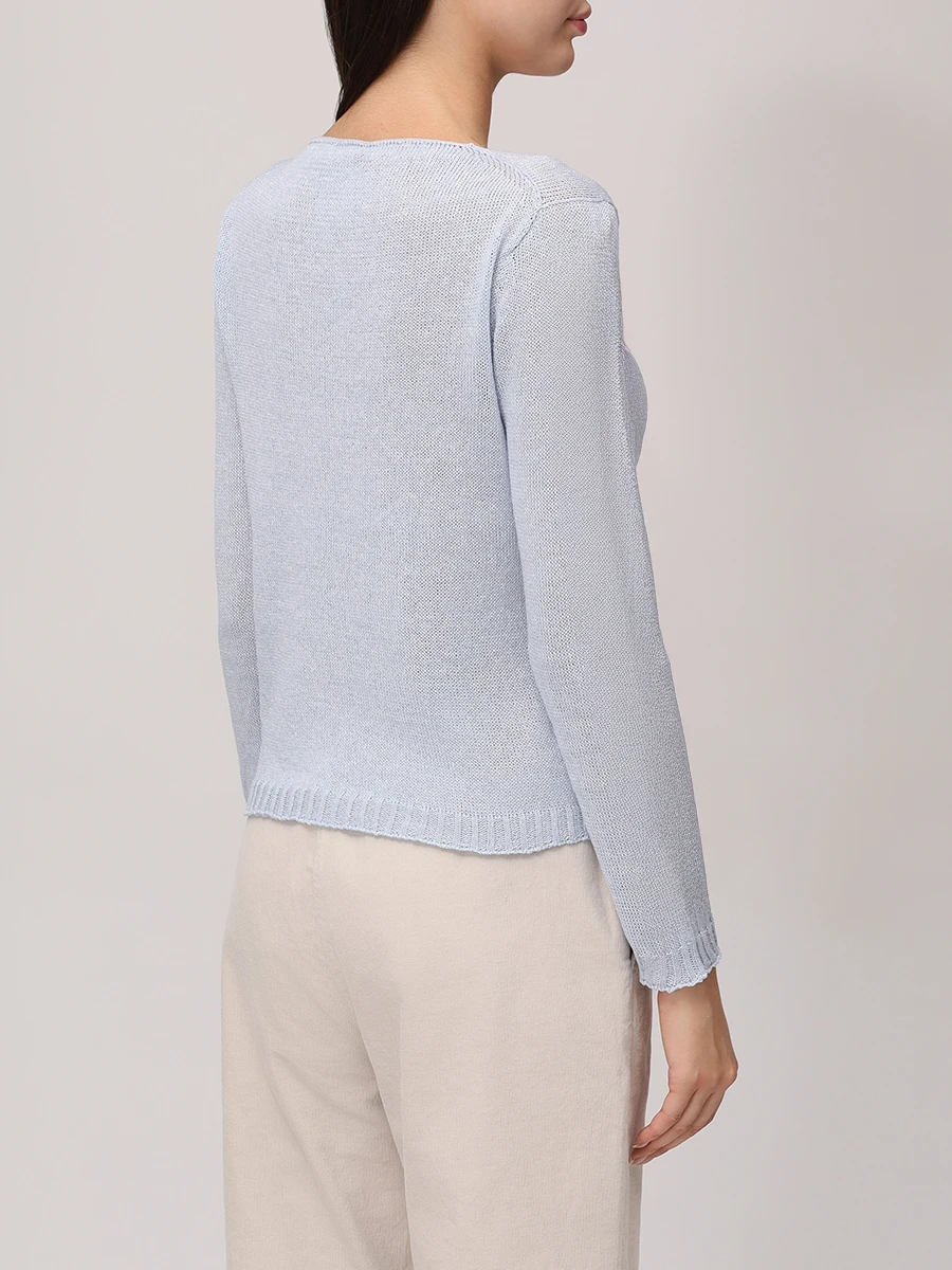 Джемпер из кашемира и льна