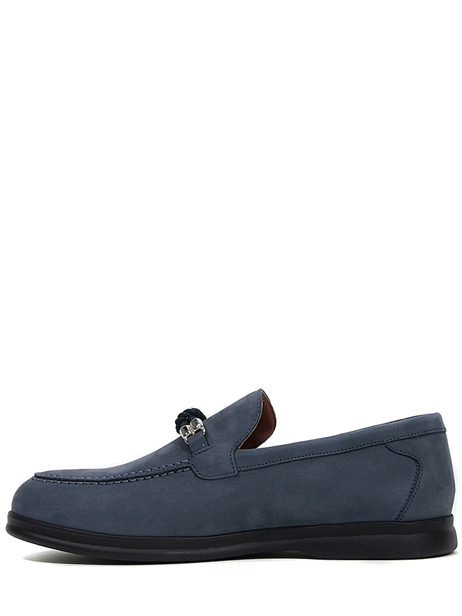 Лоферы замшевые