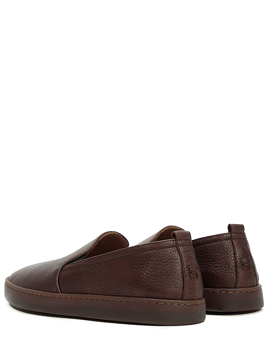 Слипоны кожаные