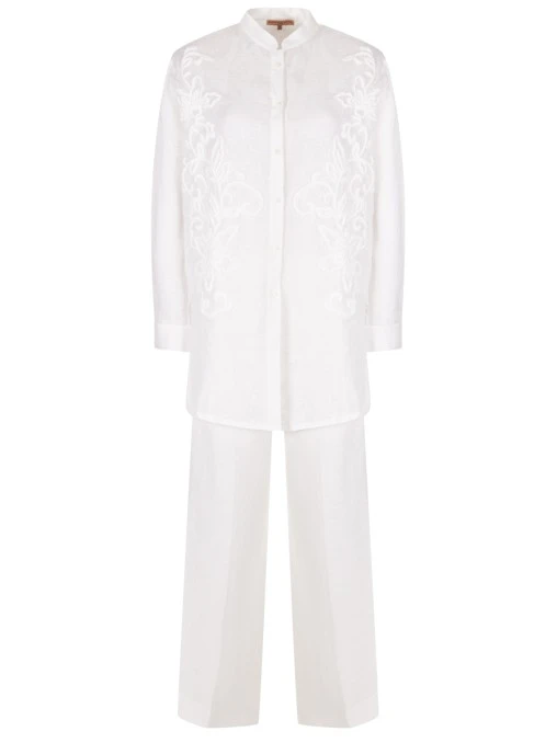 Костюм льняной ERMANNO SCERVINO