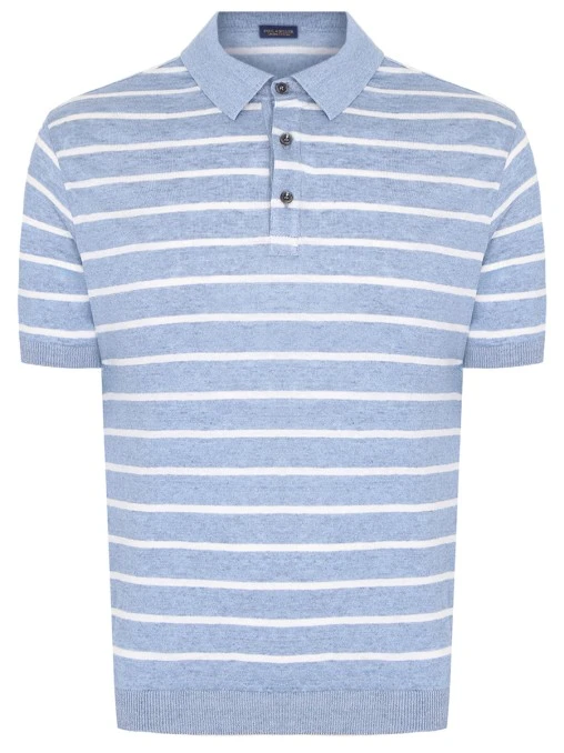 Поло льняное PAUL & SHARK