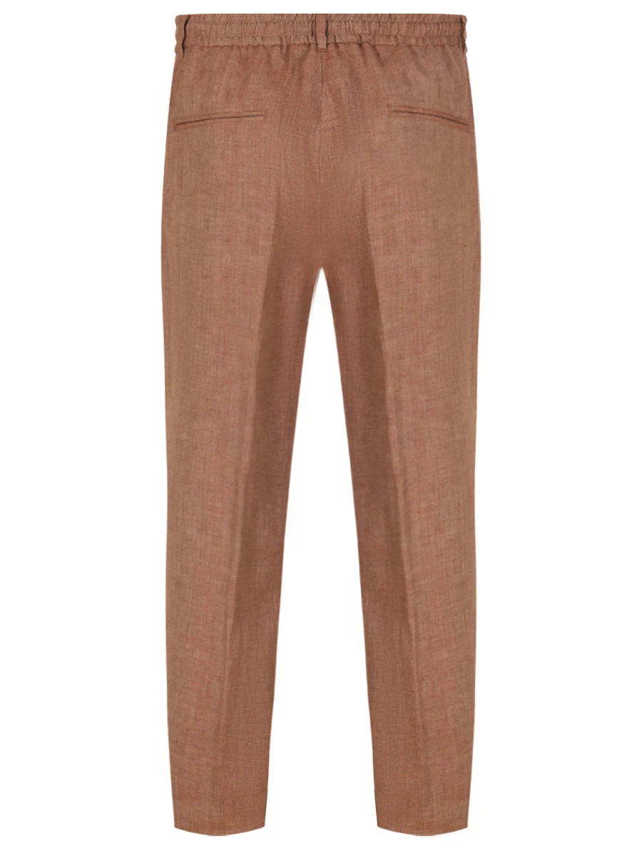 Брюки льняные