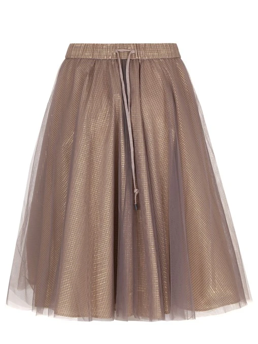 Юбка однотонная PESERICO