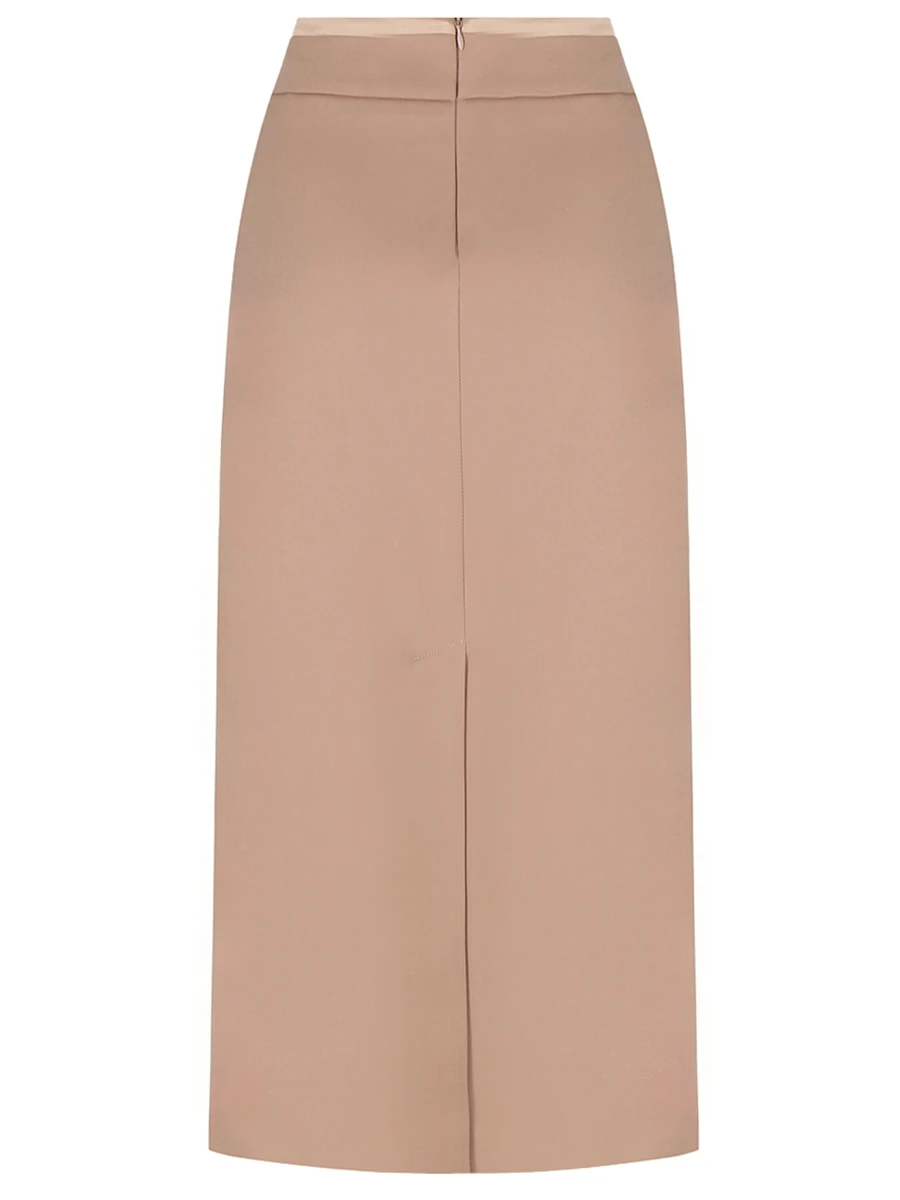 Юбка однотонная