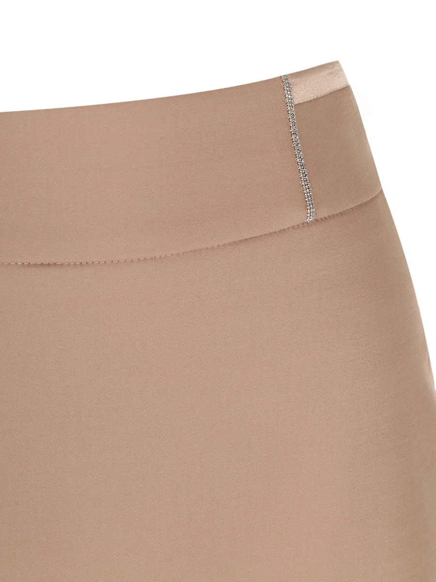 Юбка однотонная