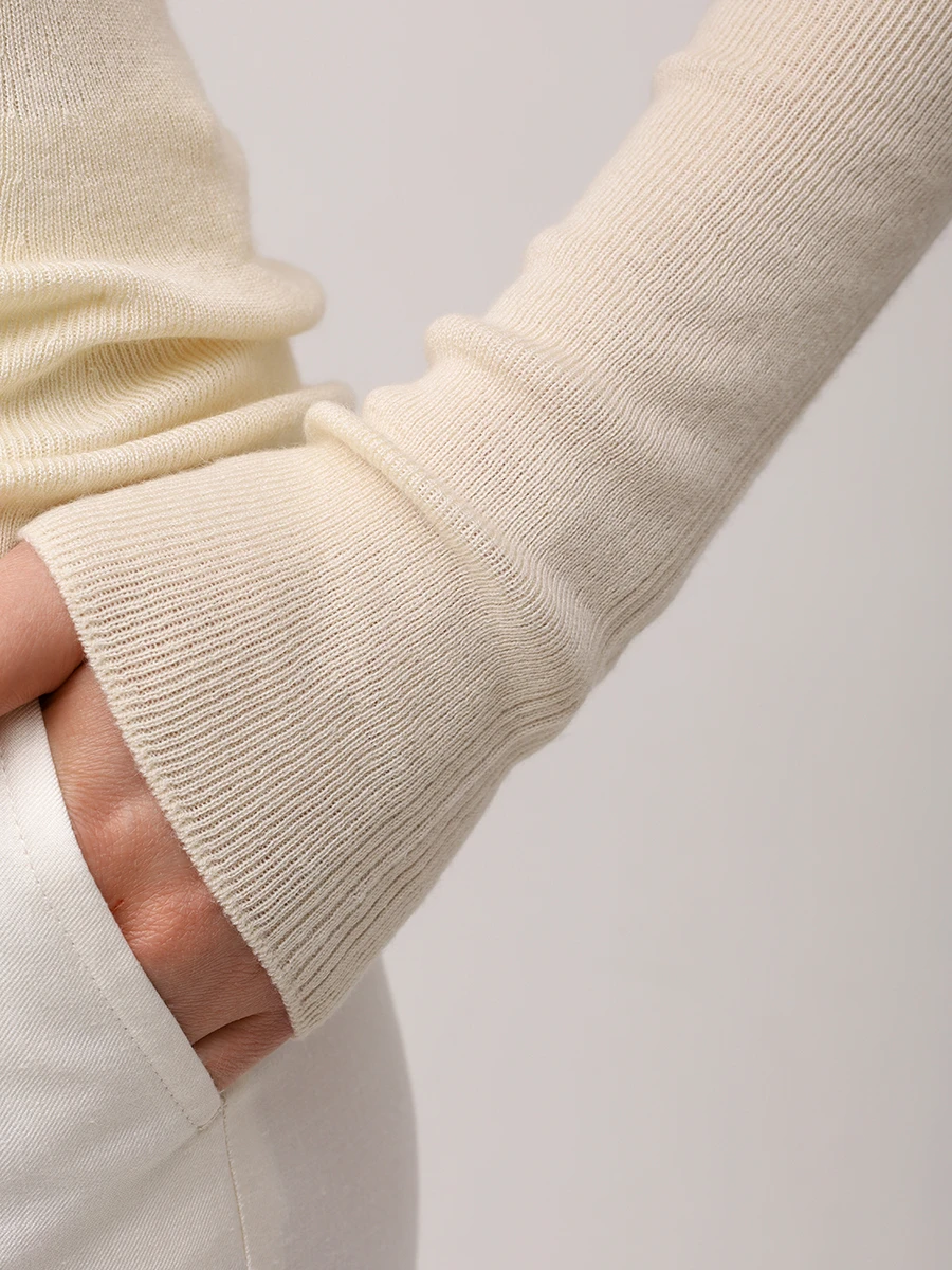 Водолазка из шелка и кашемира