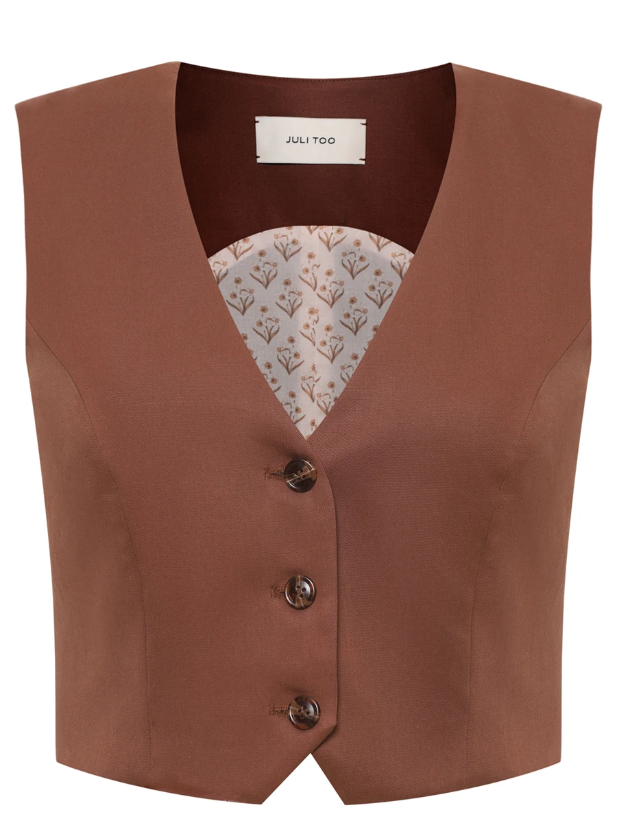 Жилет из вискозы