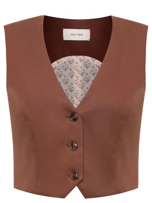 Жилет из вискозы JULI TOO