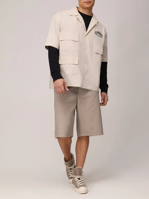 Рубашка хлопковая COMME DES FUCKDOWN