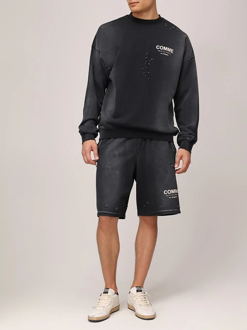 Толстовка хлопковая COMME DES FUCKDOWN