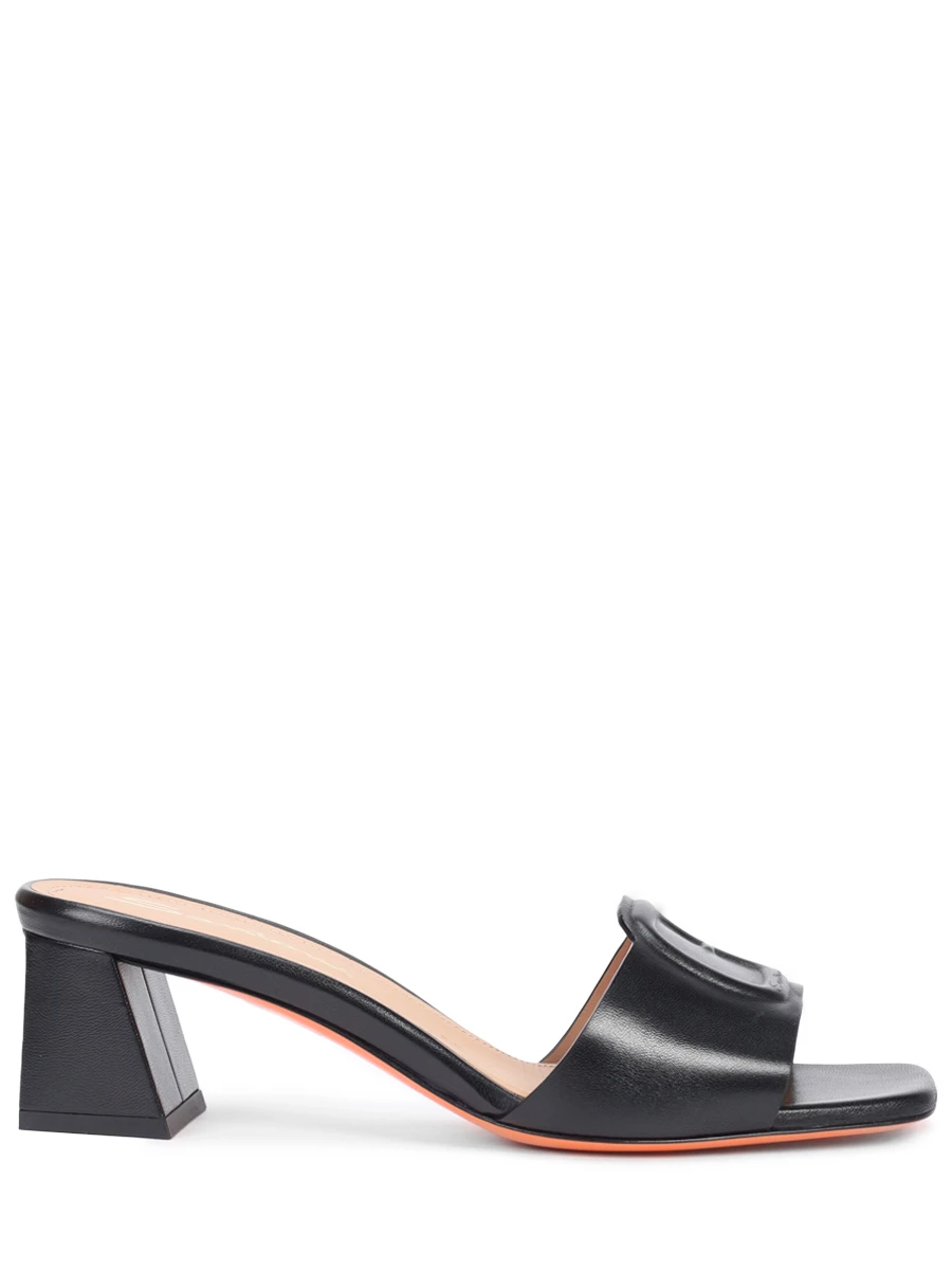 Мюли кожаные