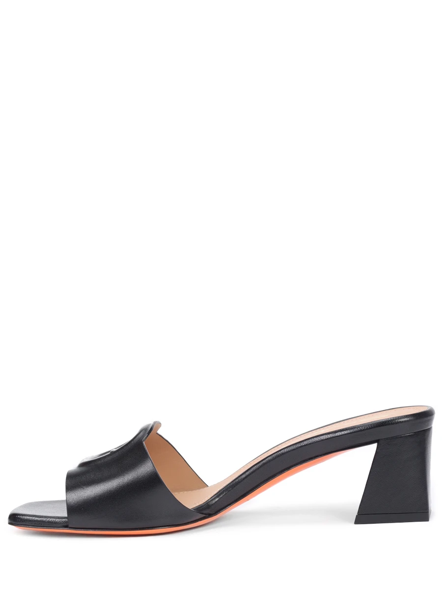 Мюли кожаные