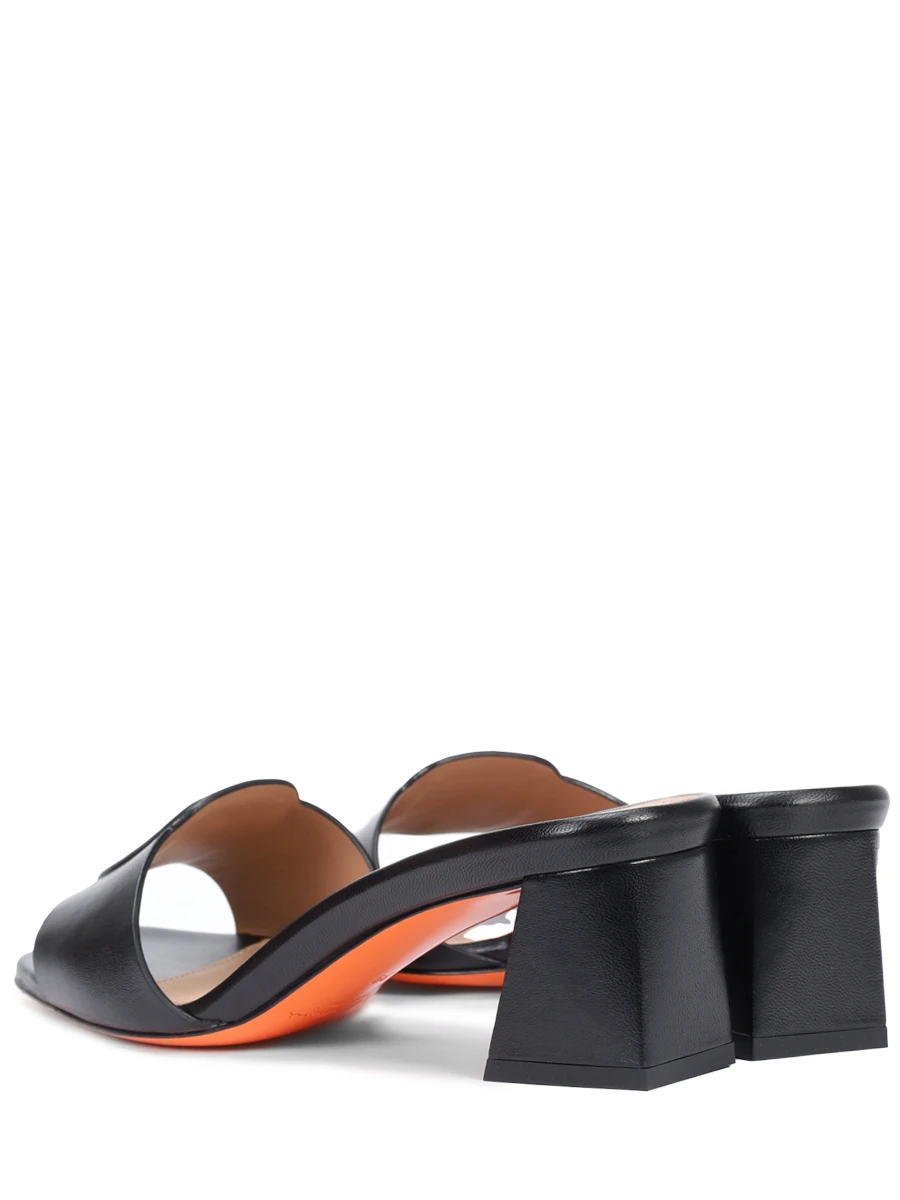 Мюли кожаные