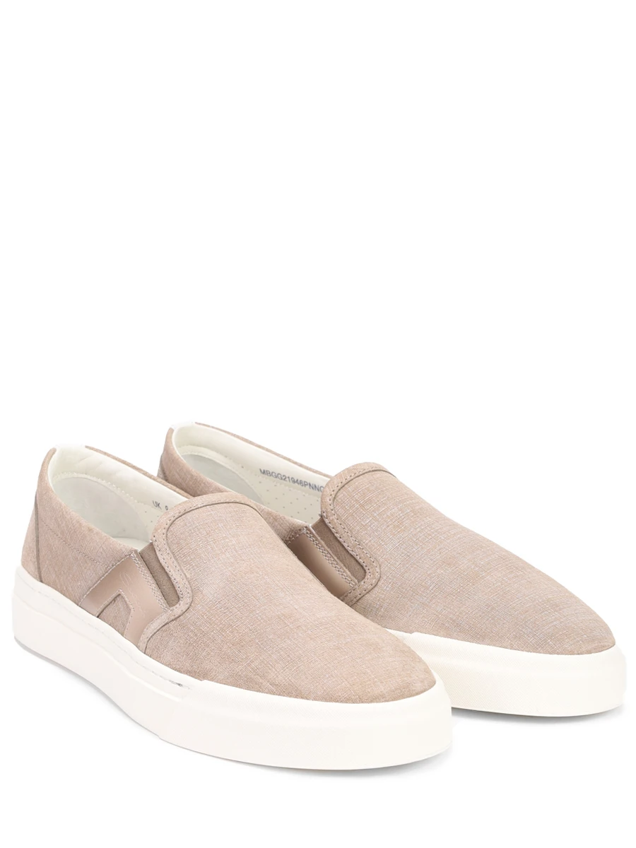 Слипоны текстильные