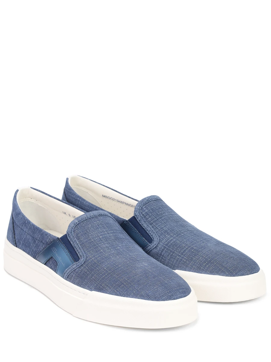 Слипоны текстильные