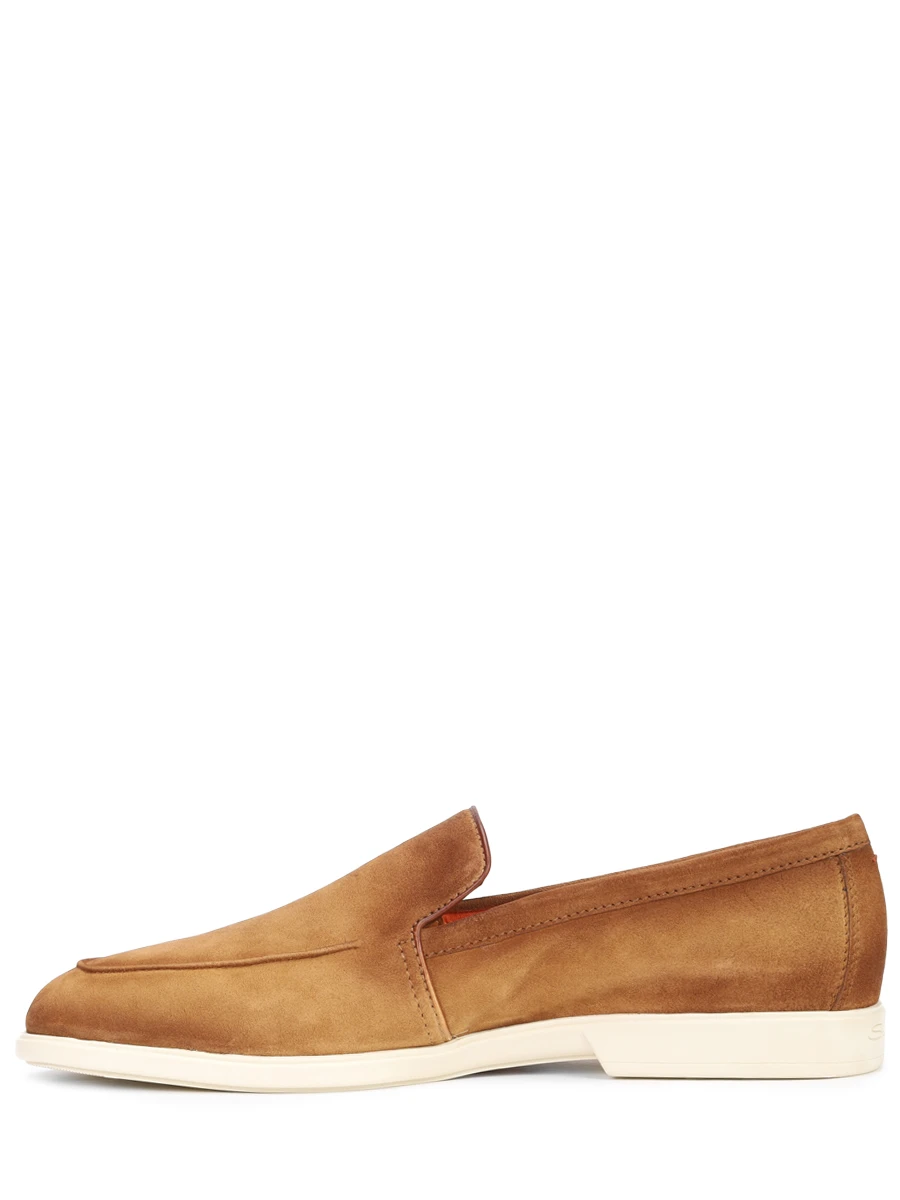 Лоферы замшевые