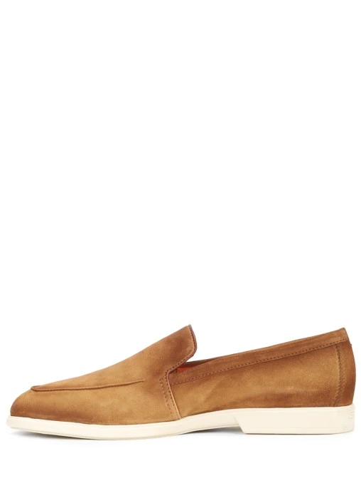 Лоферы замшевые SANTONI