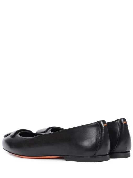 Балетки кожаные SANTONI