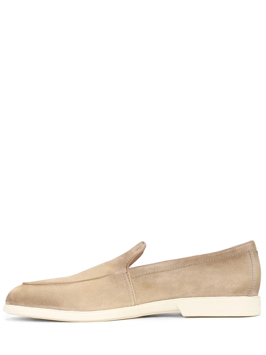 Лоферы замшевые