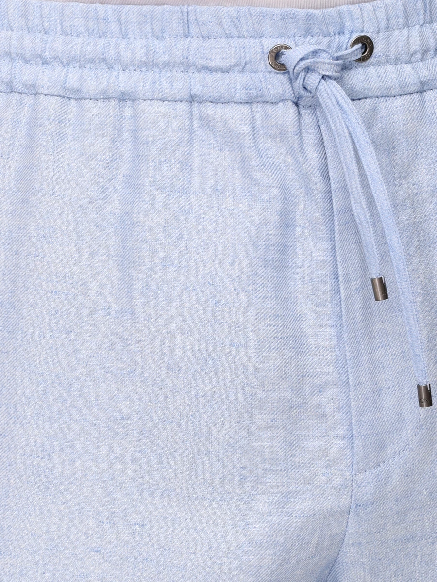 Брюки льняные