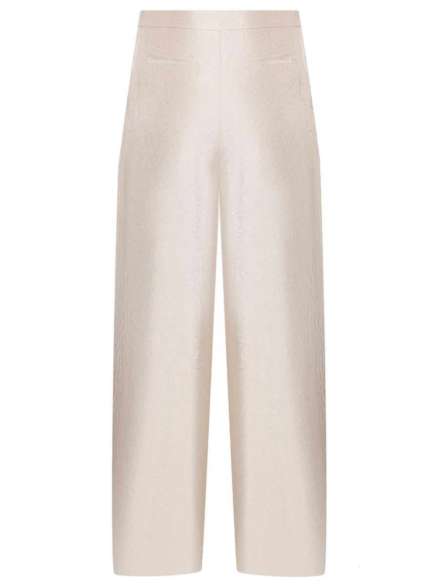 Брюки из вискозы и шелка