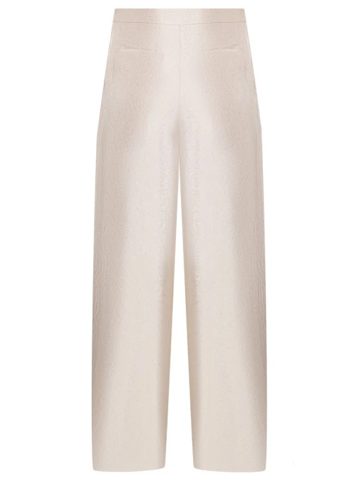 Брюки из вискозы и шелка AGNONA