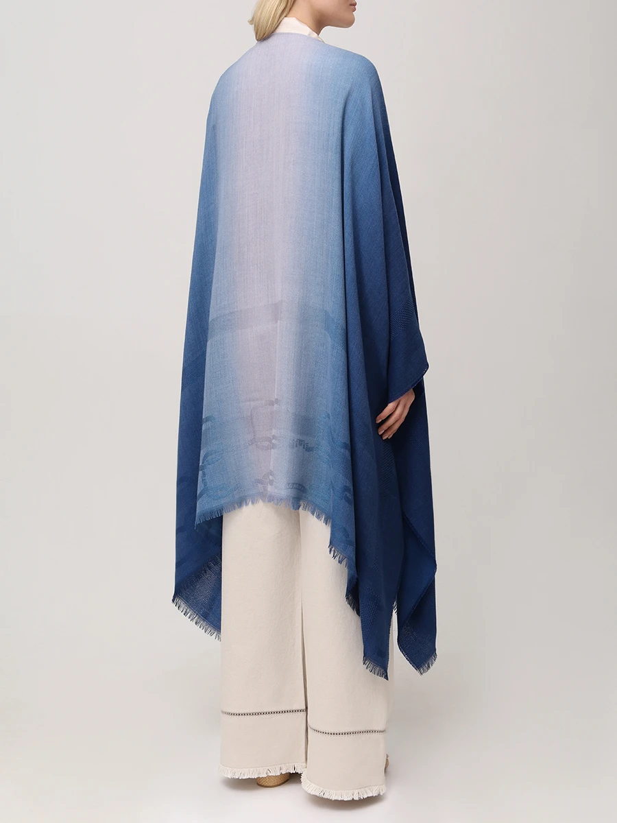Накидка из шерсти и кашемира