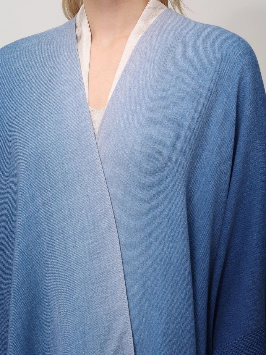 Накидка из шерсти и кашемира