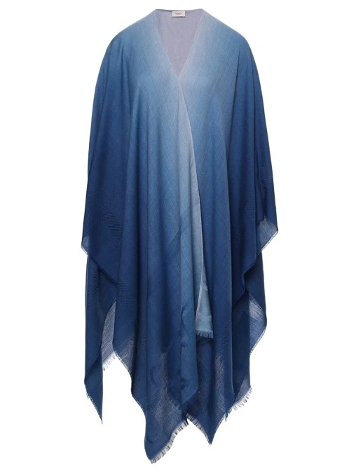 Накидка из шерсти и кашемира AGNONA