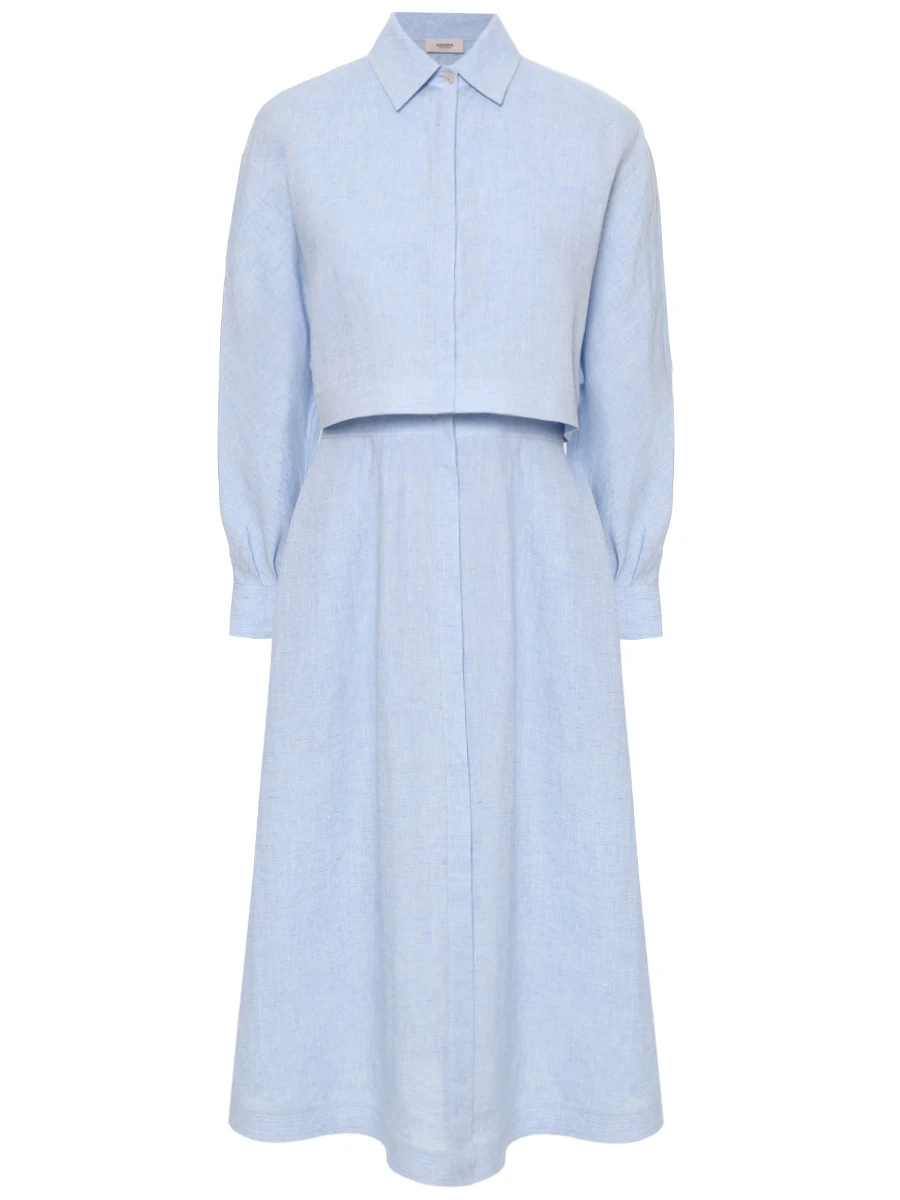 Платье льняное