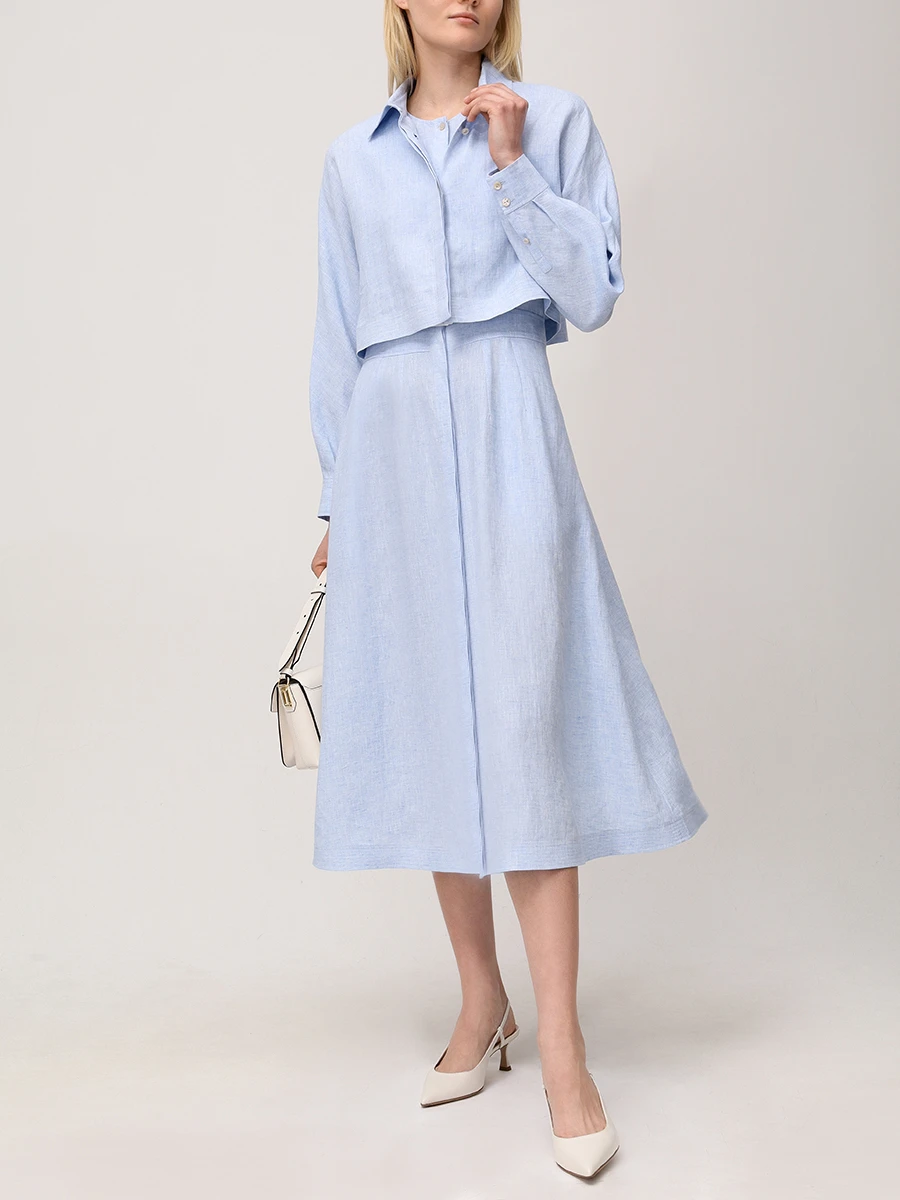 Платье льняное