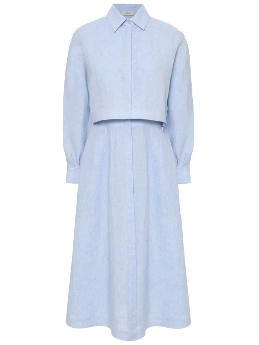 Платье льняное AGNONA