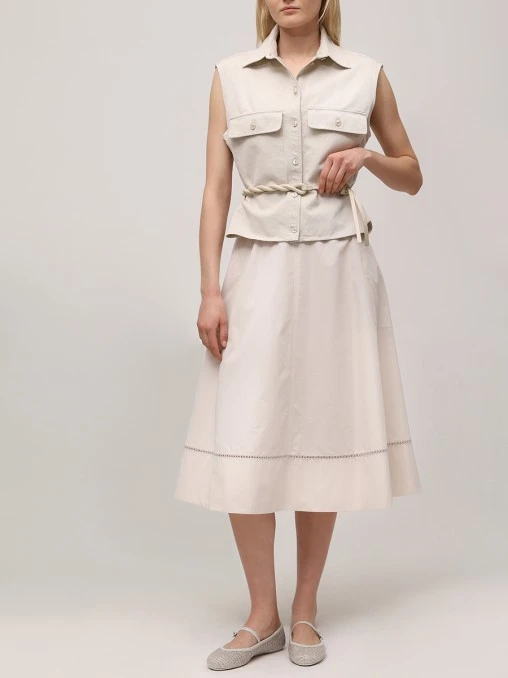 Юбка хлопковая AGNONA