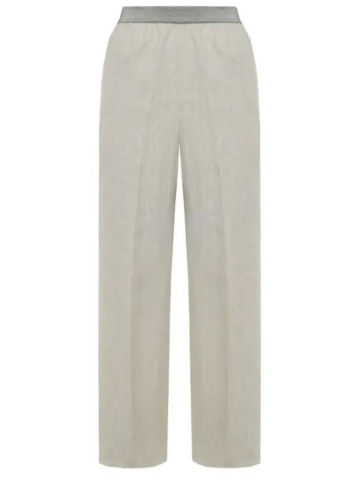 Брюки льняные AGNONA