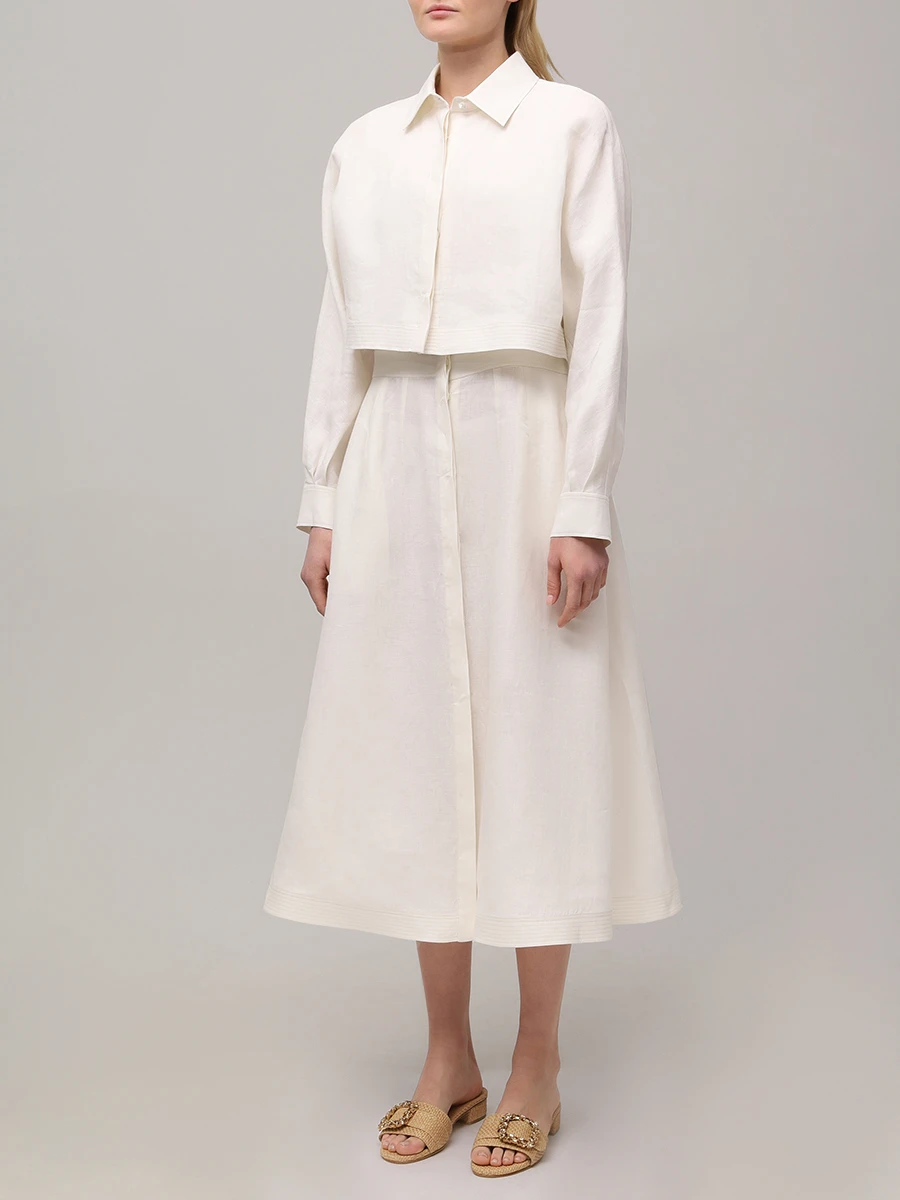 Платье льняное