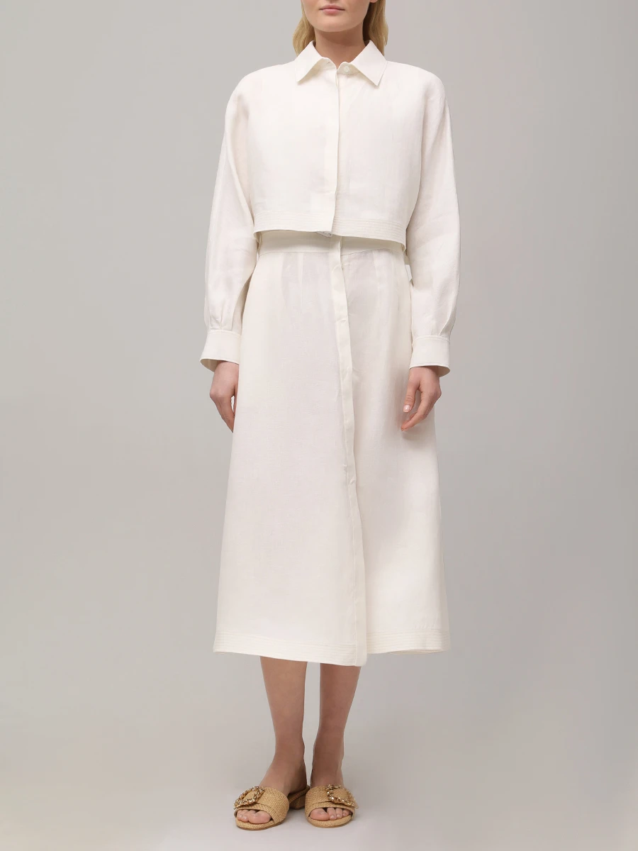 Платье льняное