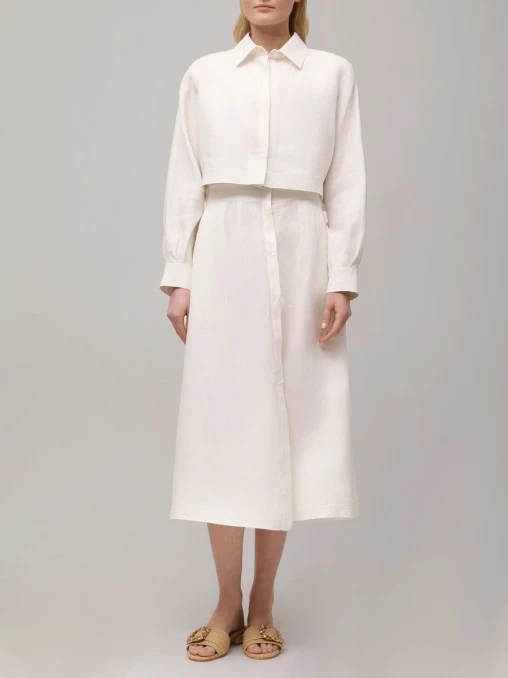 Платье льняное AGNONA