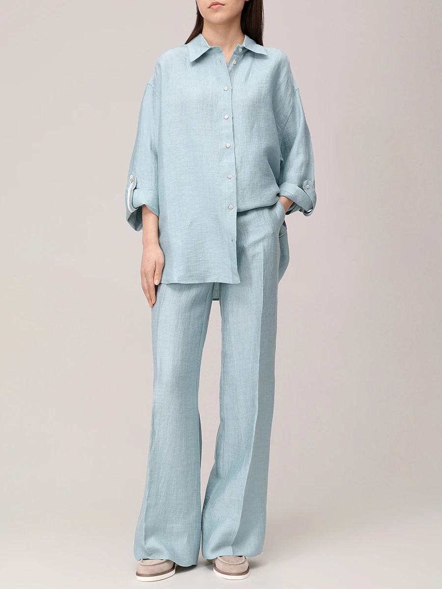 Блуза льняная