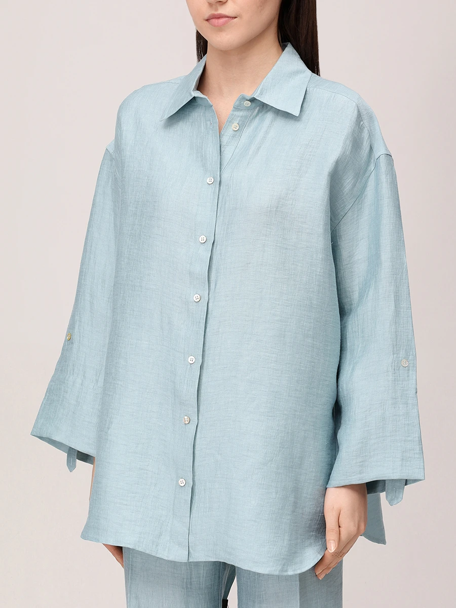 Блуза льняная