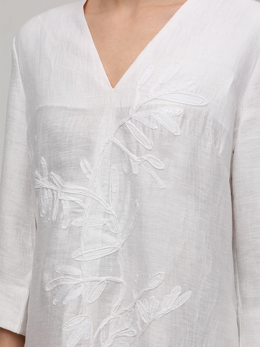 Платье льняное