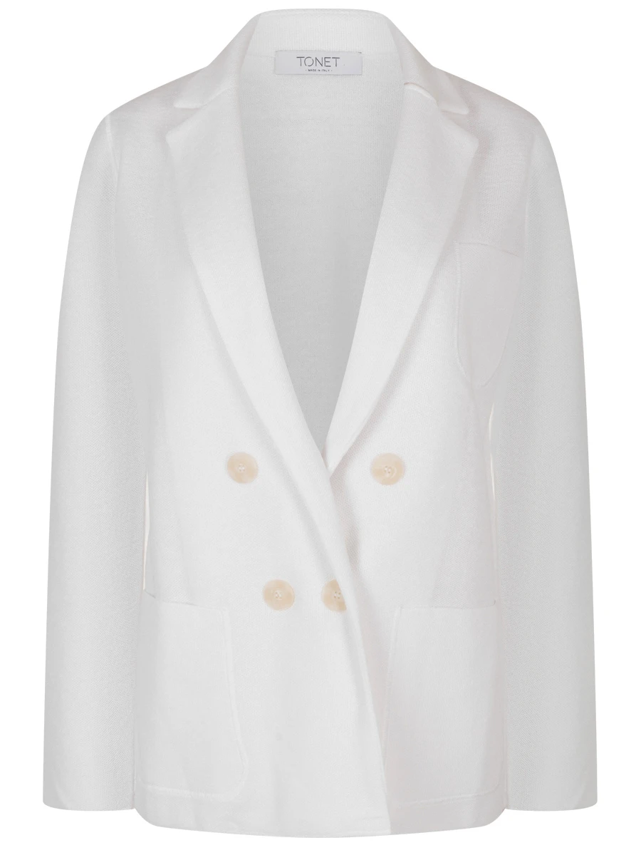 Жакет из льна и вискозы