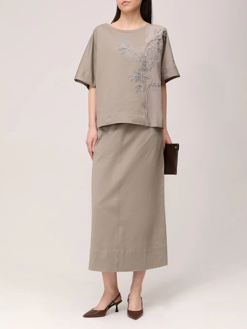 Юбка хлопковая TONET