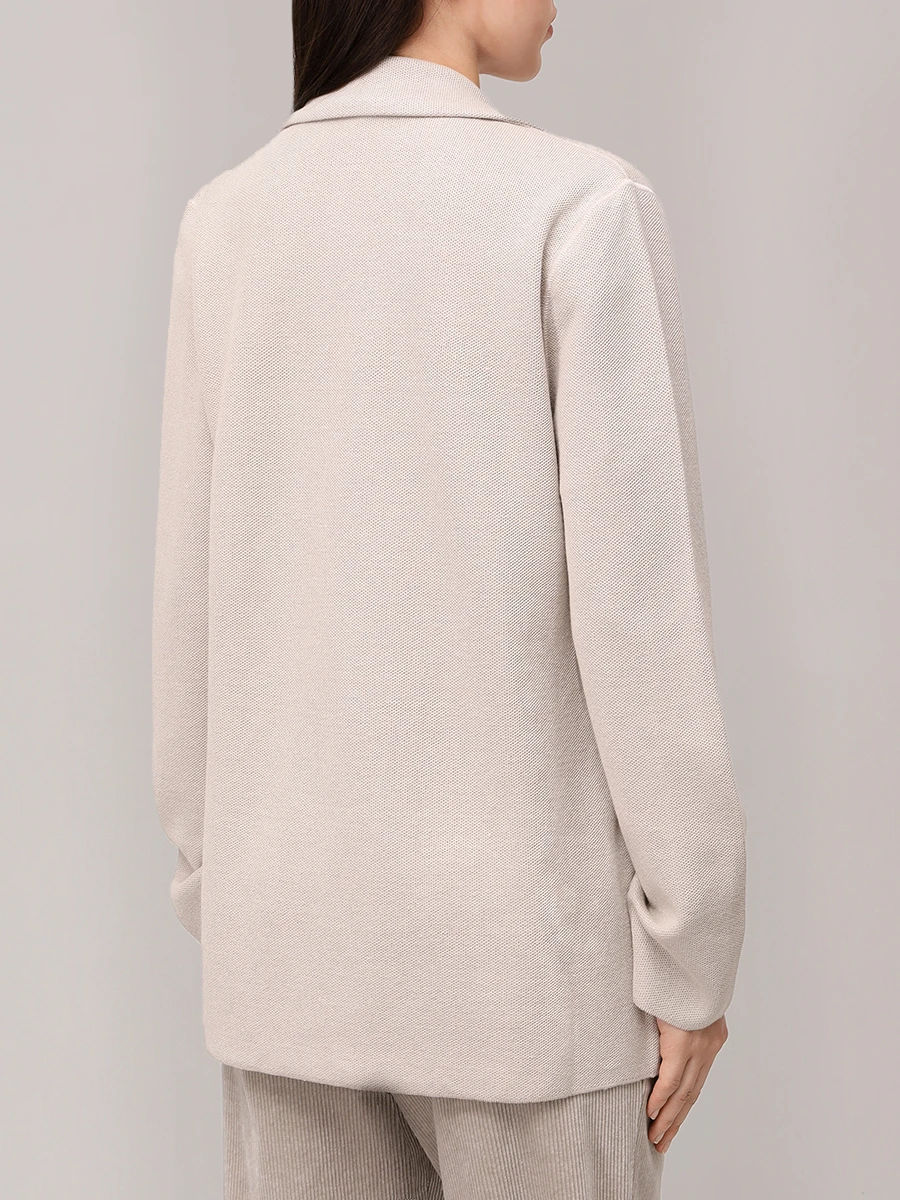 Жакет из льна и вискозы