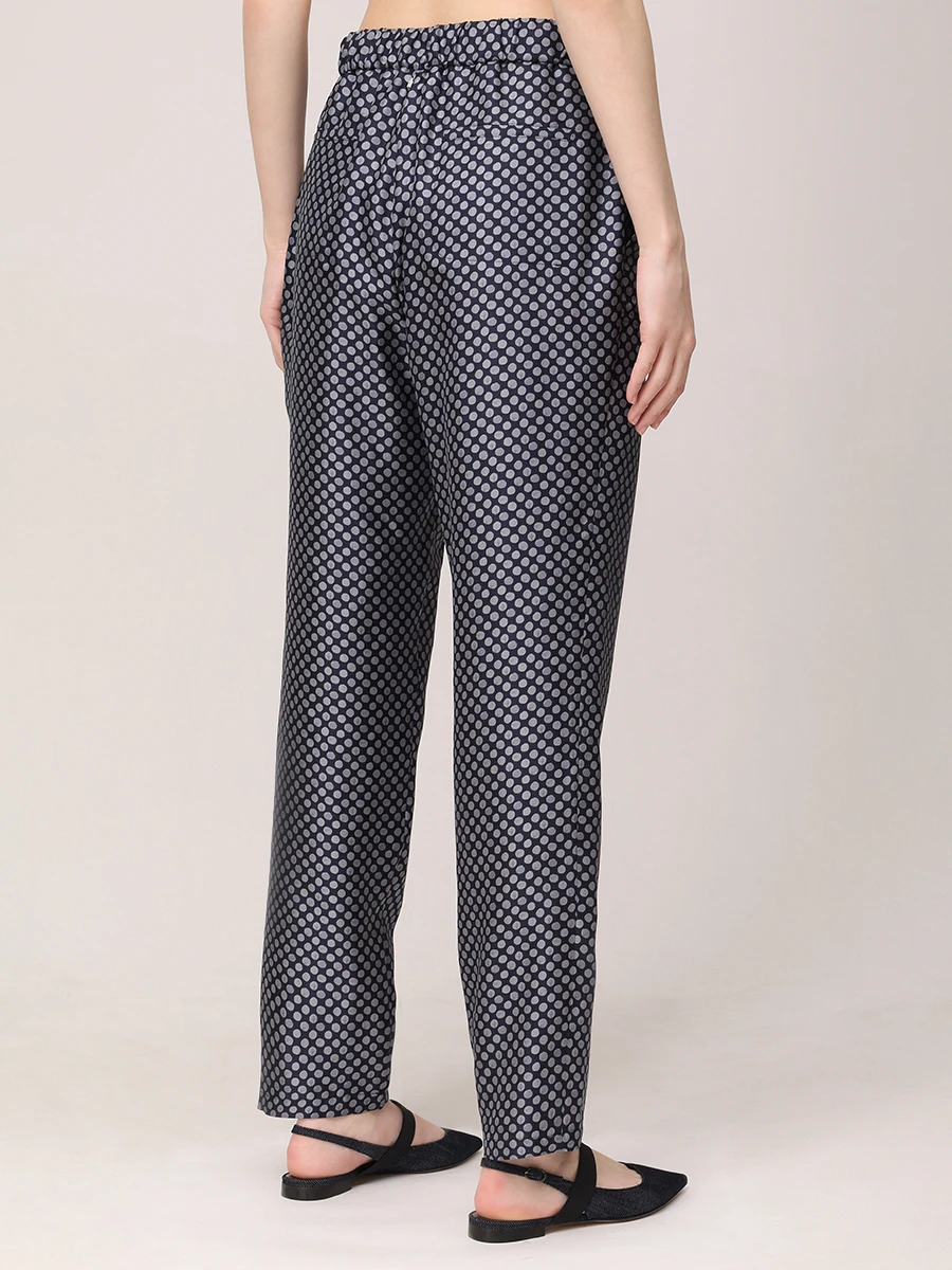 Брюки шелковые