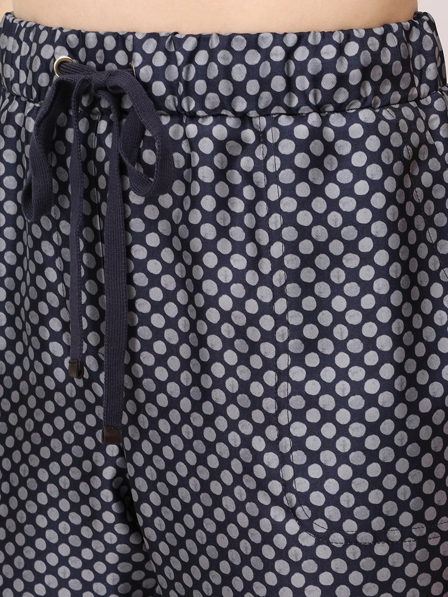 Брюки шелковые