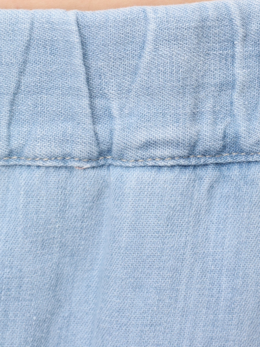 Брюки из хлопка и льна